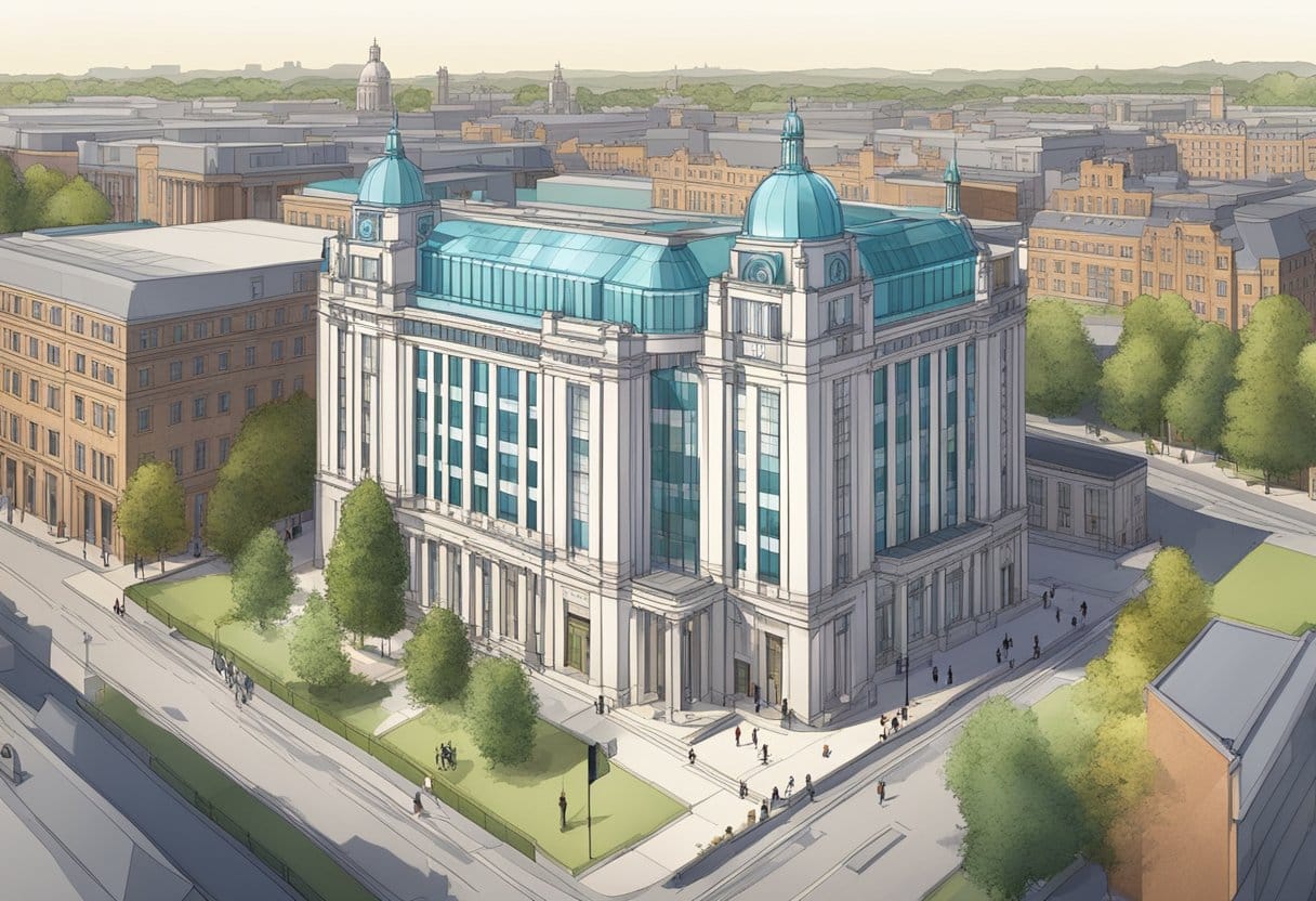 The grand Littlewoods Building stands as a symbol of historical significance in Liverpool, while the bustling animation studios within are revolutionizing healthcare education