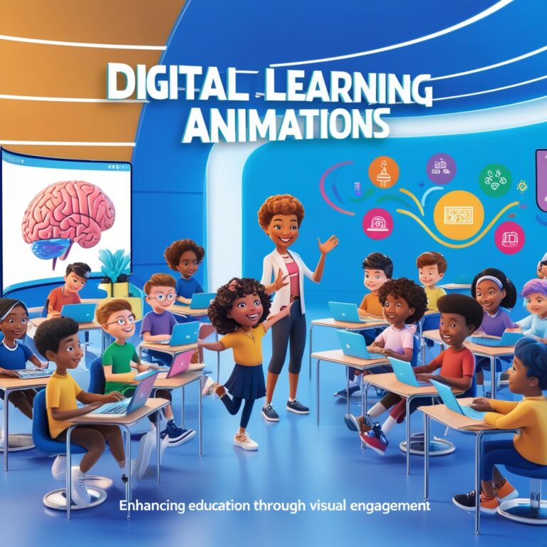 Digital Learning Animations: Education via Visual Engagement