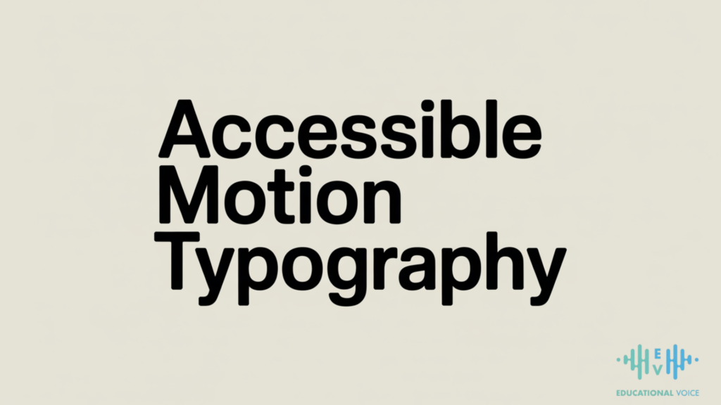 Kinetic Typography