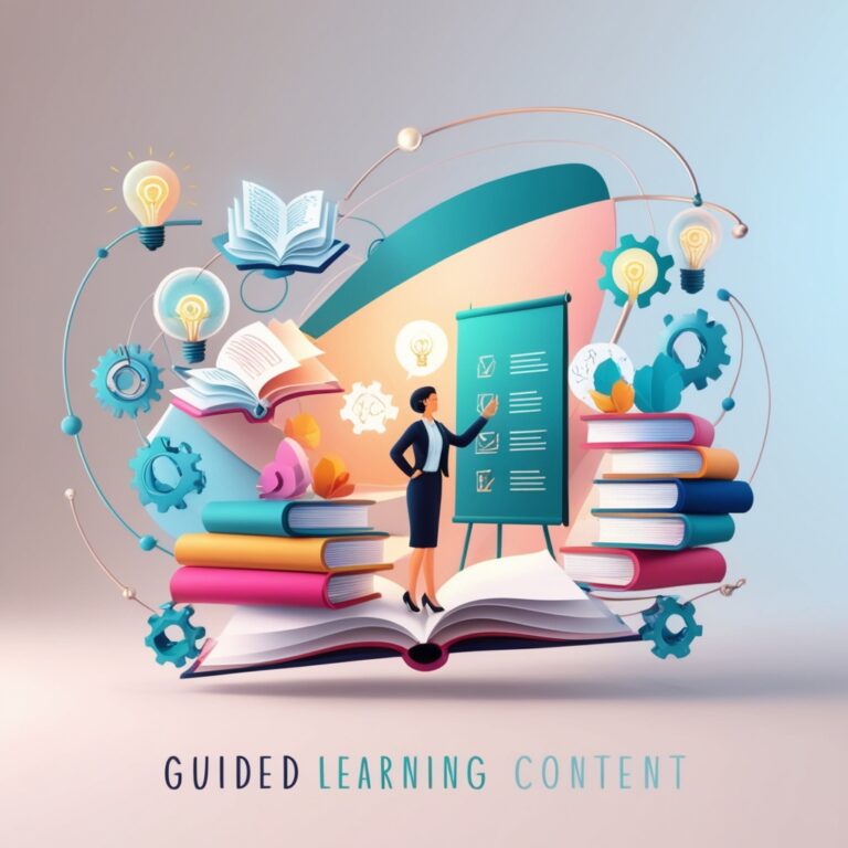 Guided Learning Content: Maximising Educational Outcomes through Structured Approaches
