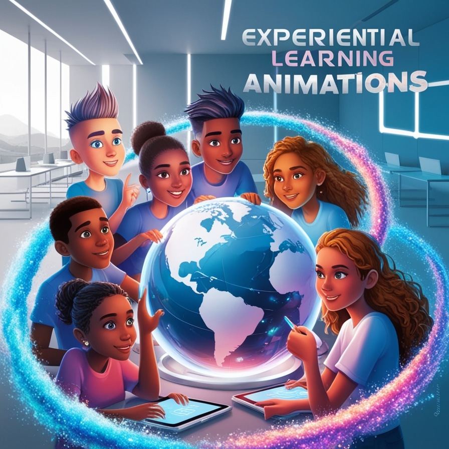 Experiential Learning Animations: Interactive Visual Lessons