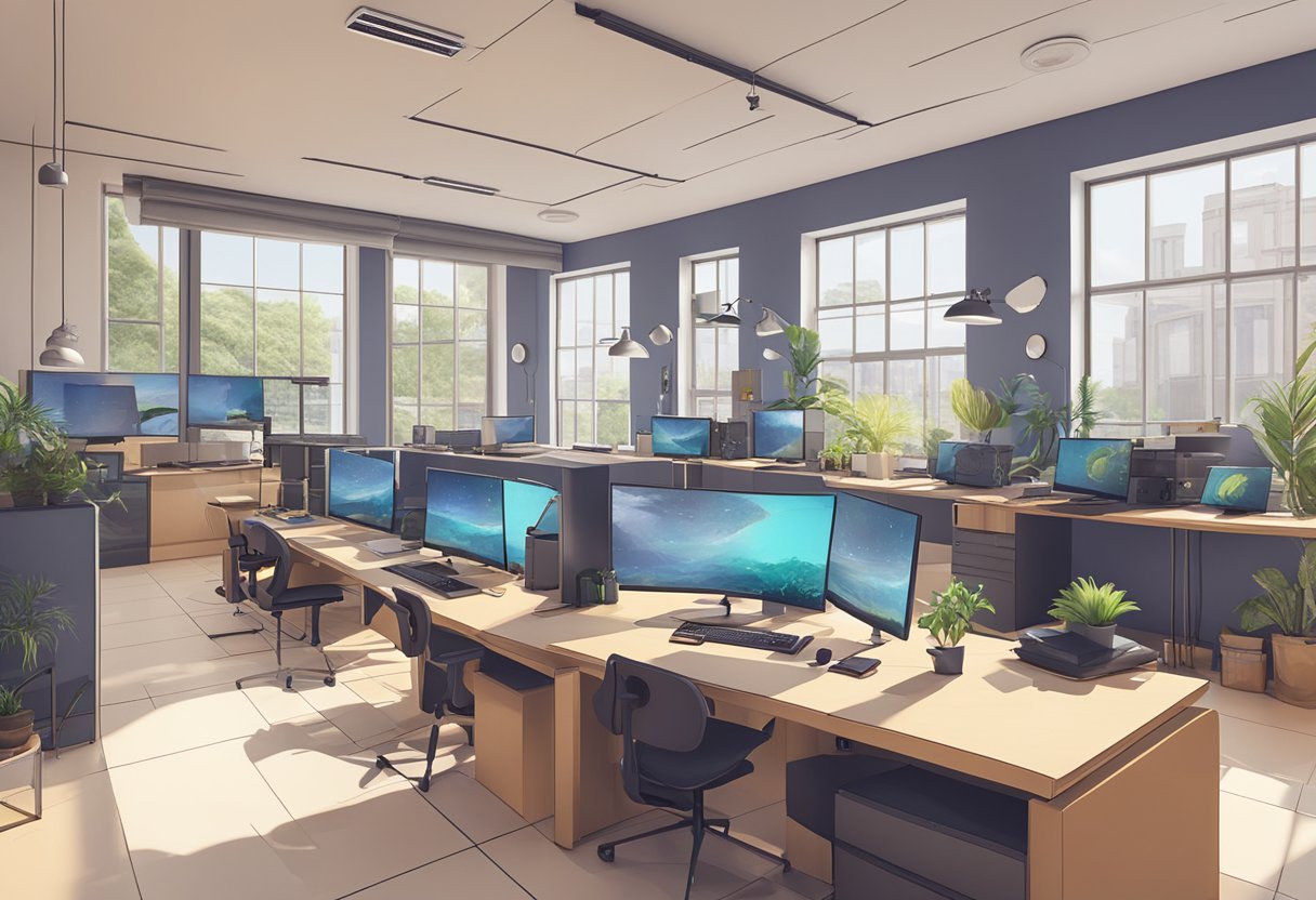 A digital animation studio in the UK offers various animation services, including 2D and 3D animation, motion graphics, and character animation