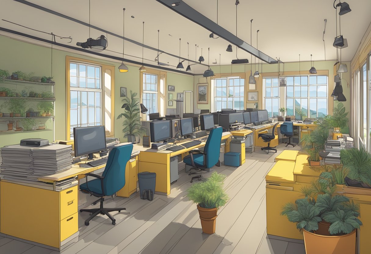 An animation production house in the UK with various distribution channels for its animated content