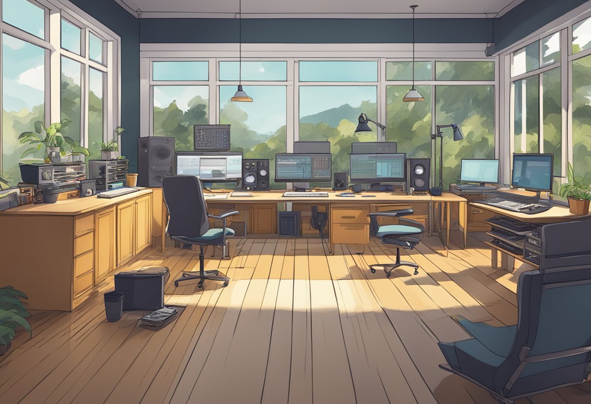 An animation studio in the UK, with a focus on cost and budget considerations