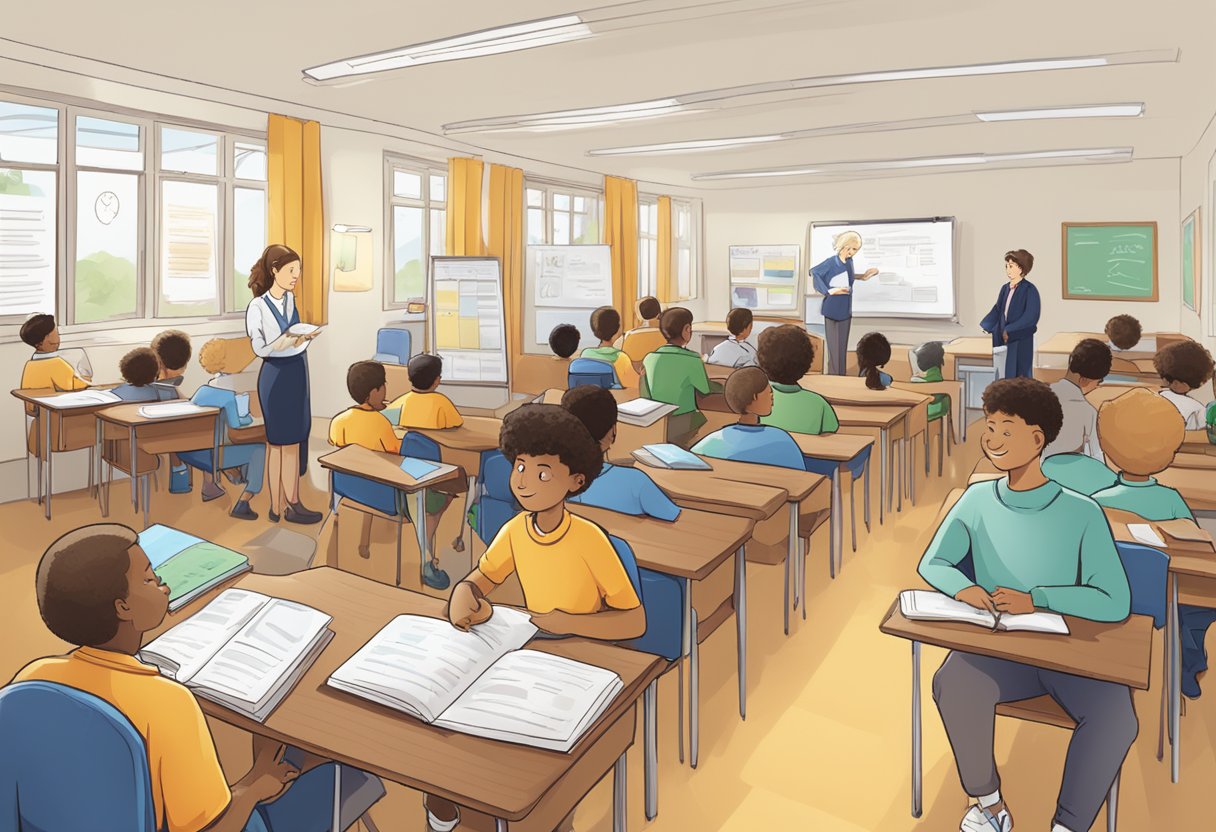 An animated comparison of UK educational FAQs in a dynamic and engaging style