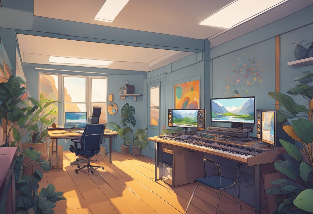 A digital animation studio in Northern Ireland, showcasing cultural expression through vibrant and dynamic visuals