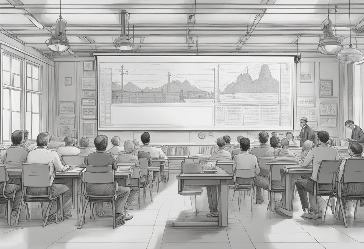 A timeline of educational animation from early black-and-white drawings to modern digital technology