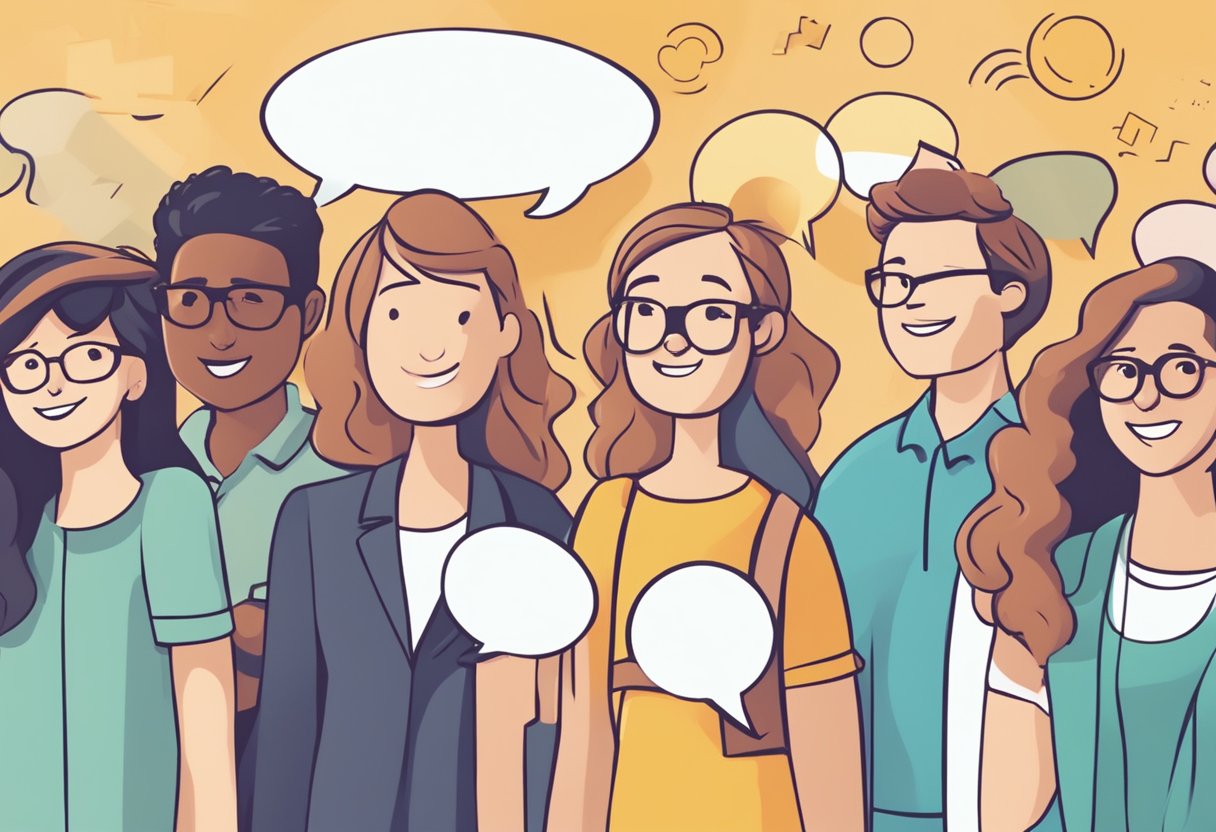 A group of animated characters interact with speech bubbles and question marks, representing a FAQ animation for providers in Hamilton, NZ