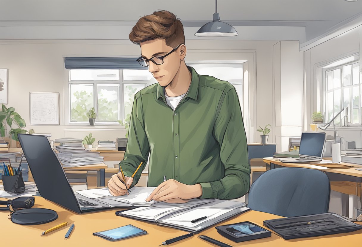 A student in Sweden studies animation equipment and tuition fees