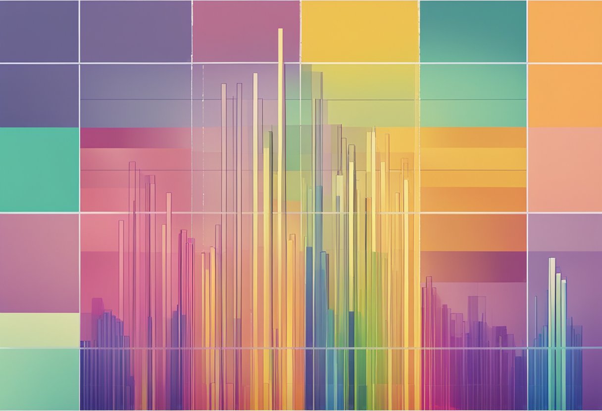 A colorful bar graph displaying varying animation retention rates across different regions