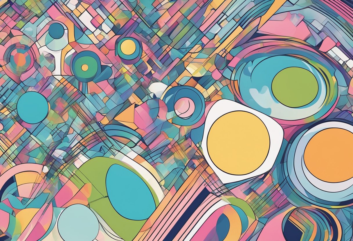 An AI-generated abstract animation reflects ethical and original concepts, following current trends