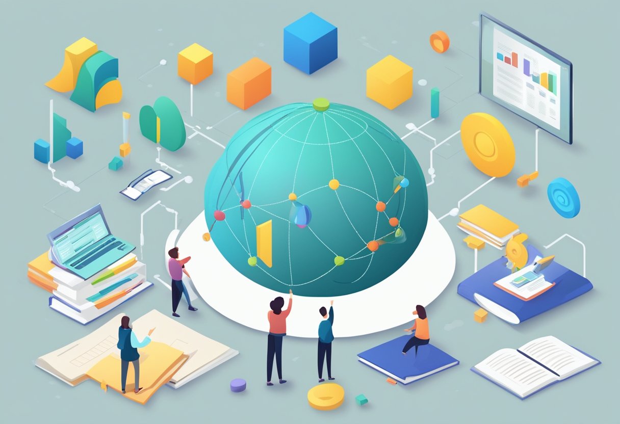 An animated visualization of learning theory with interactive elements