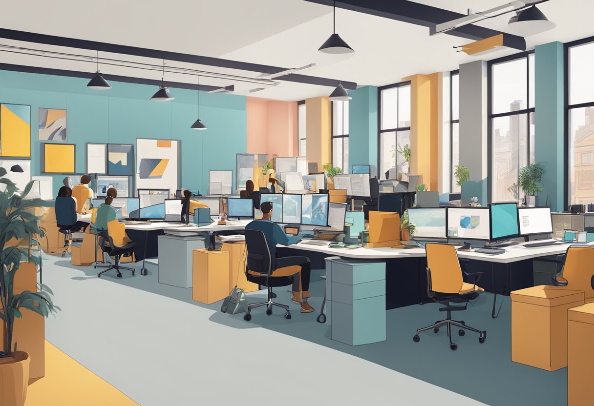 An animation studio in Stockholm bustling with creative collaborations and partnerships