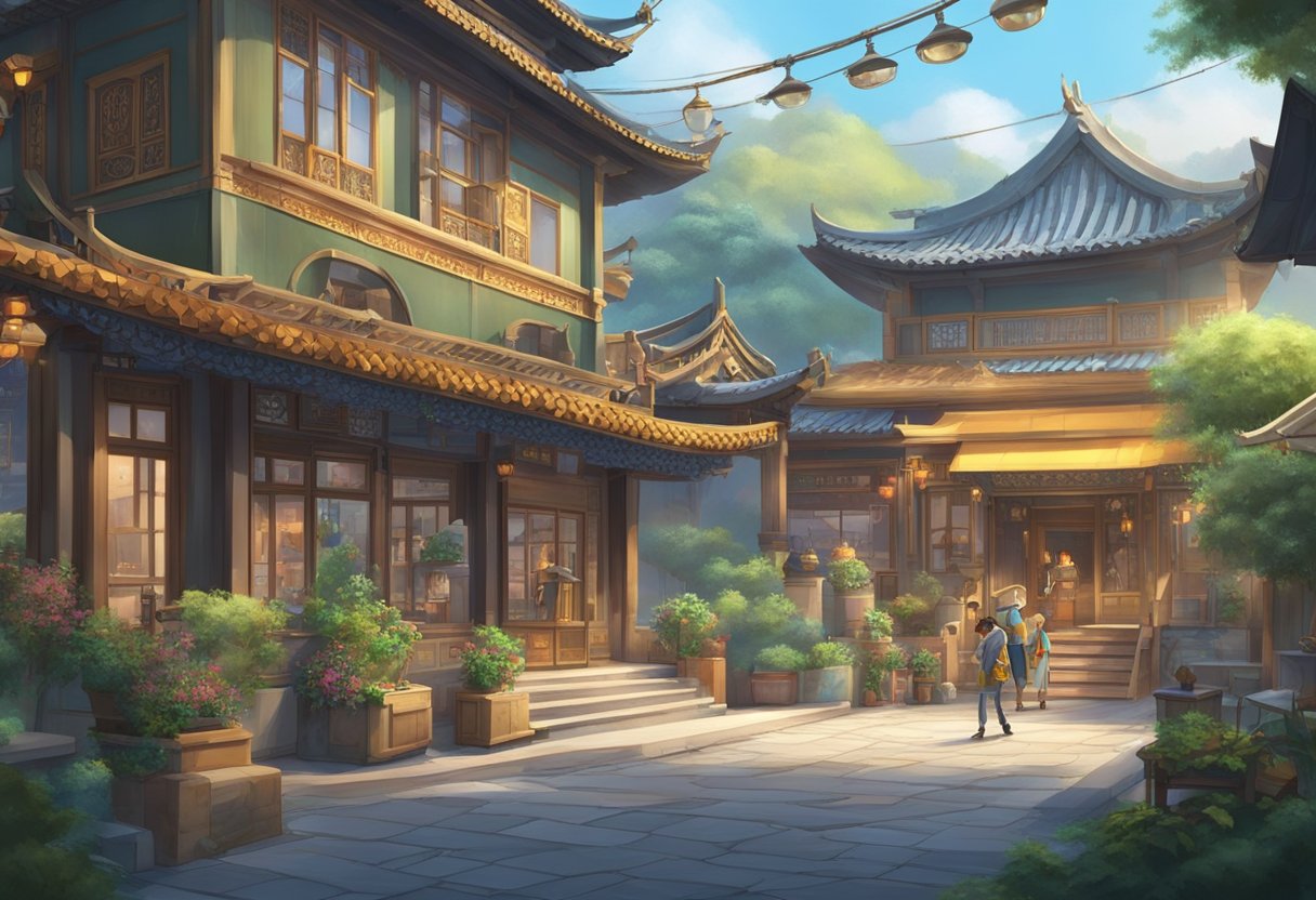An animated film studio in Chengdu demonstrates high quality and standards in their work through a showcase of vibrant and dynamic animated characters and scenes