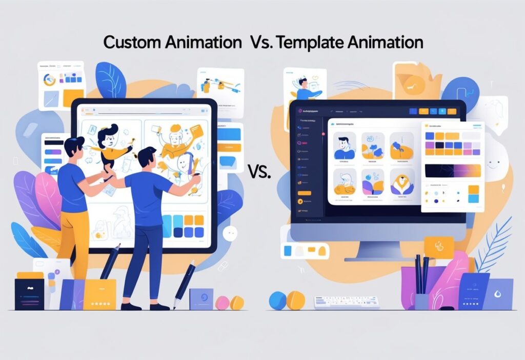 Custom vs Template Animation: Choosing the Right Fit