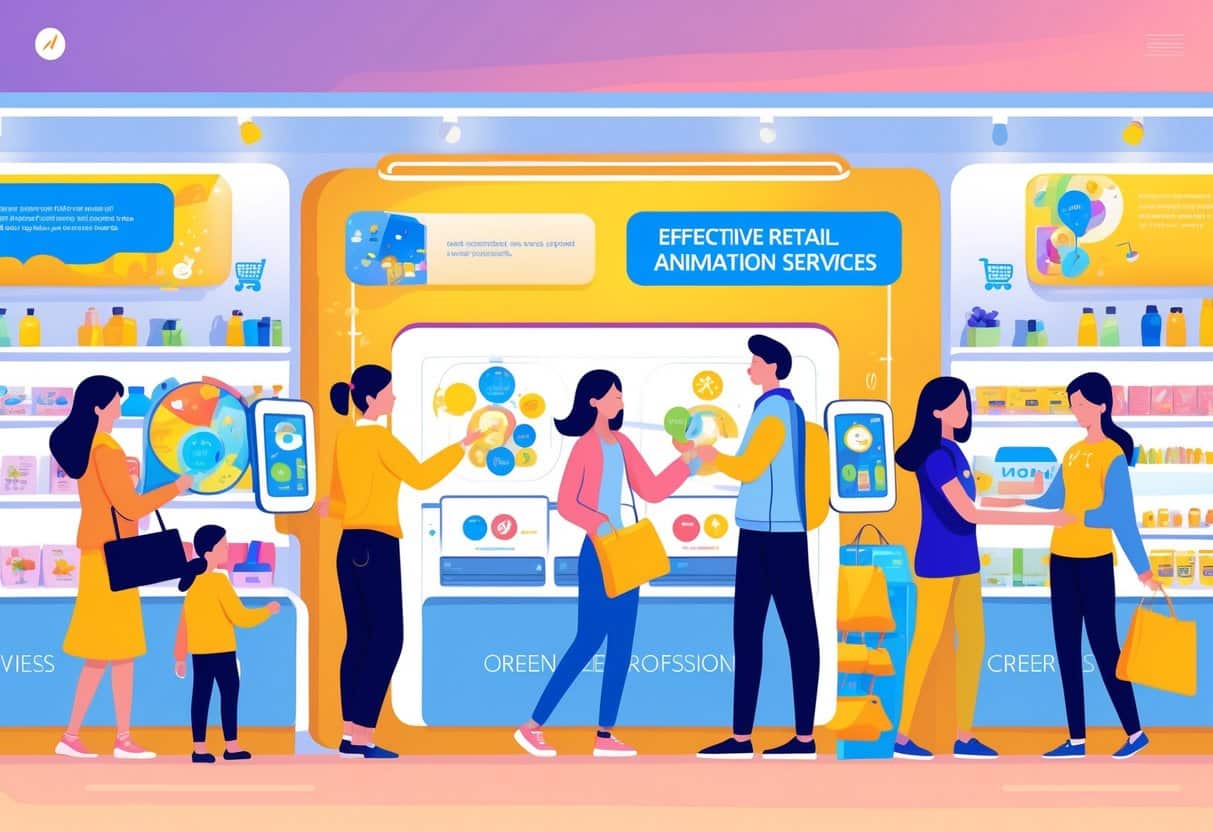 Store Animation Signage Retail Animation Services: Boost Customer Engagement